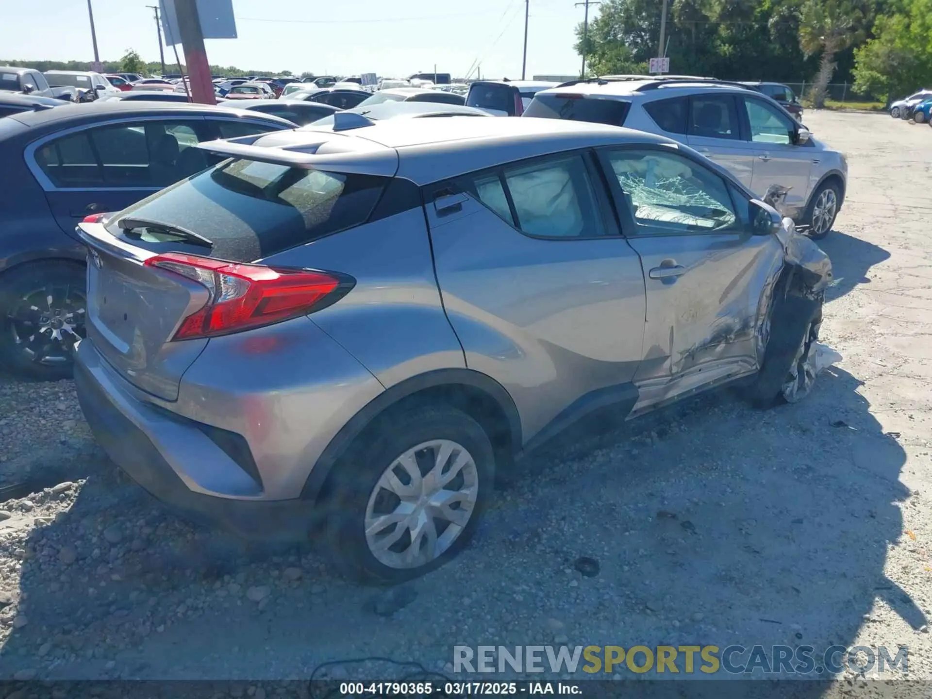 4 Photograph of a damaged car NMTKHMBX6LR106732 TOYOTA C-HR 2020