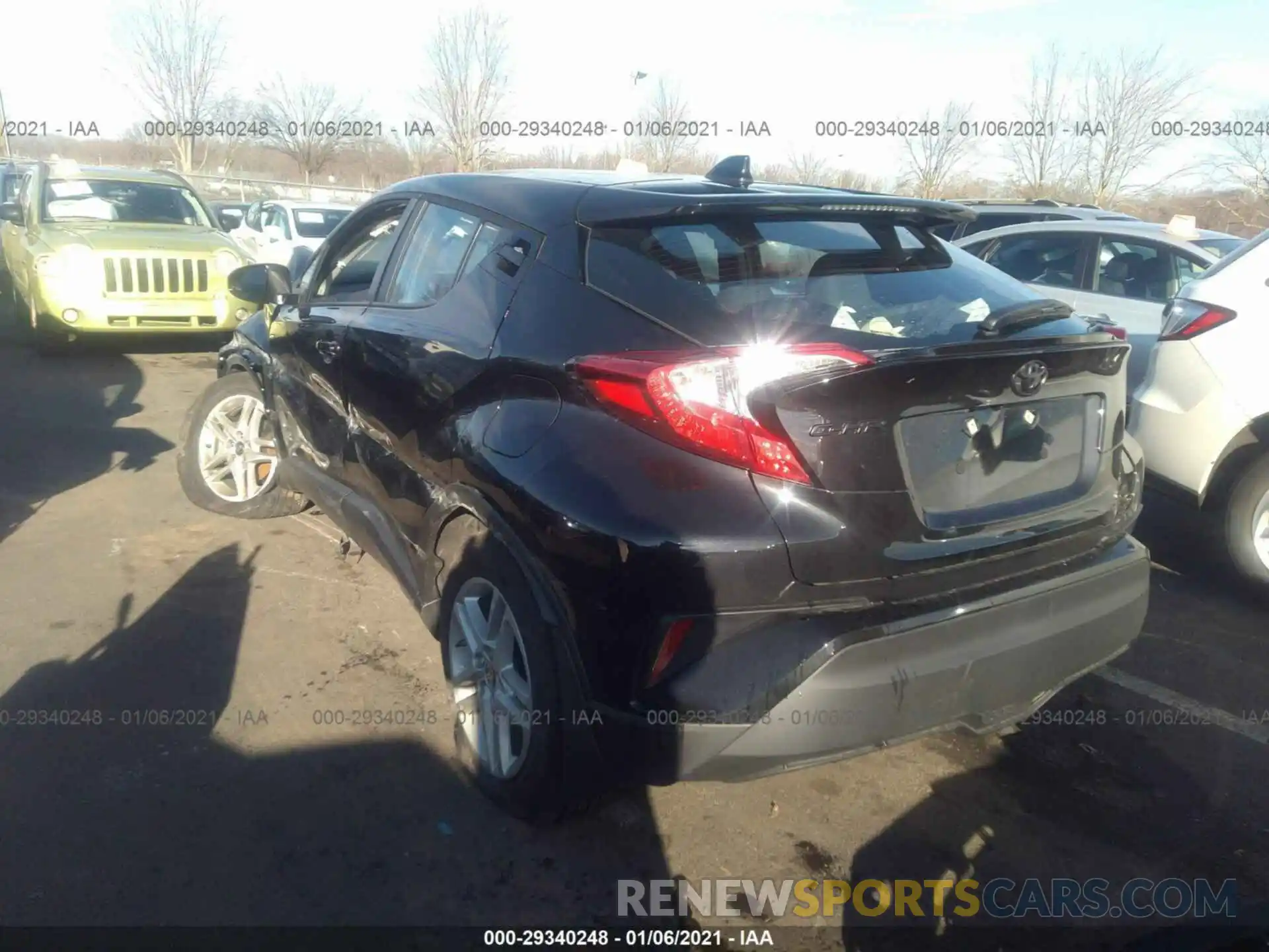 3 Photograph of a damaged car NMTKHMBX6LR115401 TOYOTA C-HR 2020