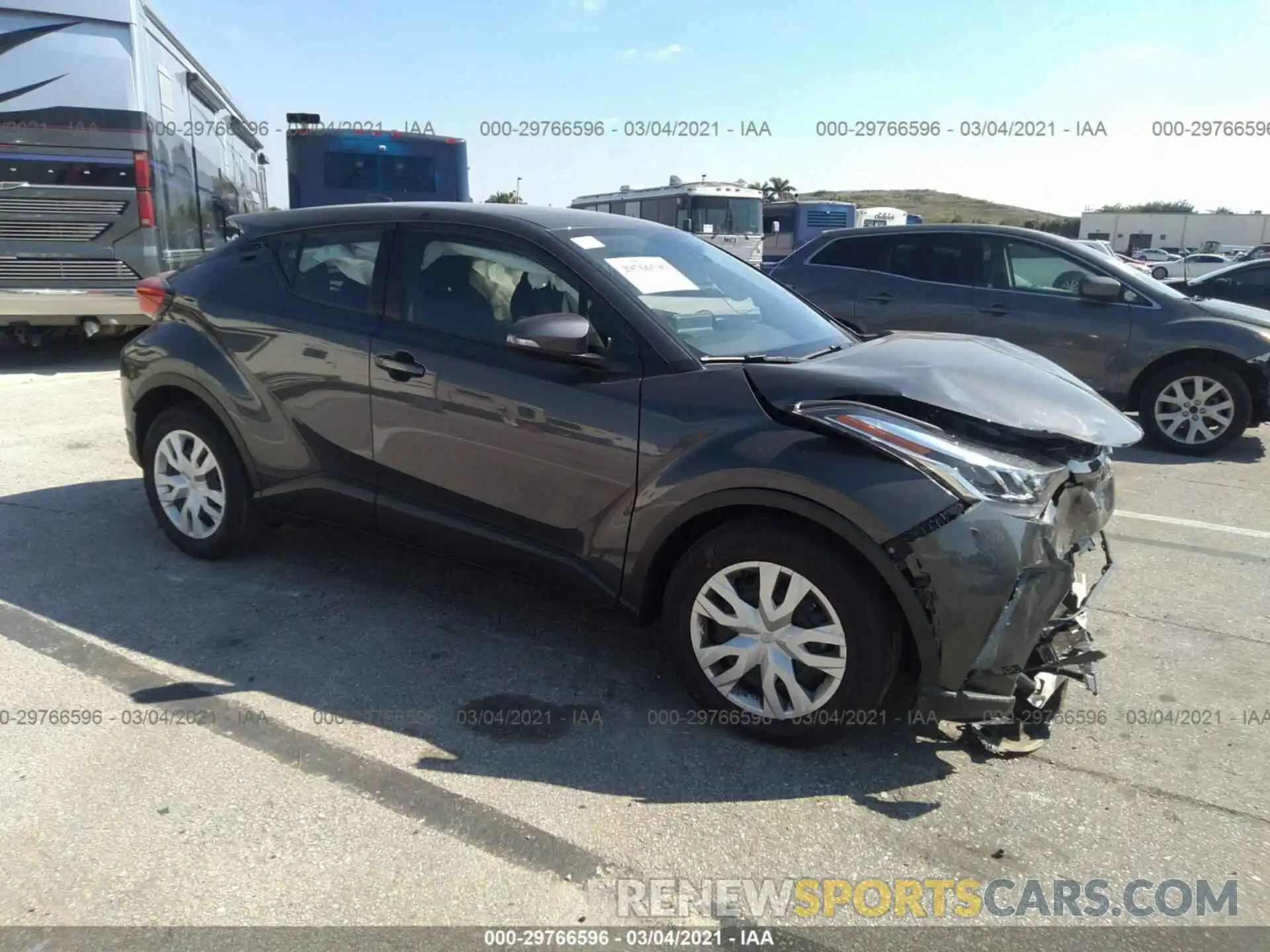 1 Photograph of a damaged car NMTKHMBX6LR118105 TOYOTA C-HR 2020