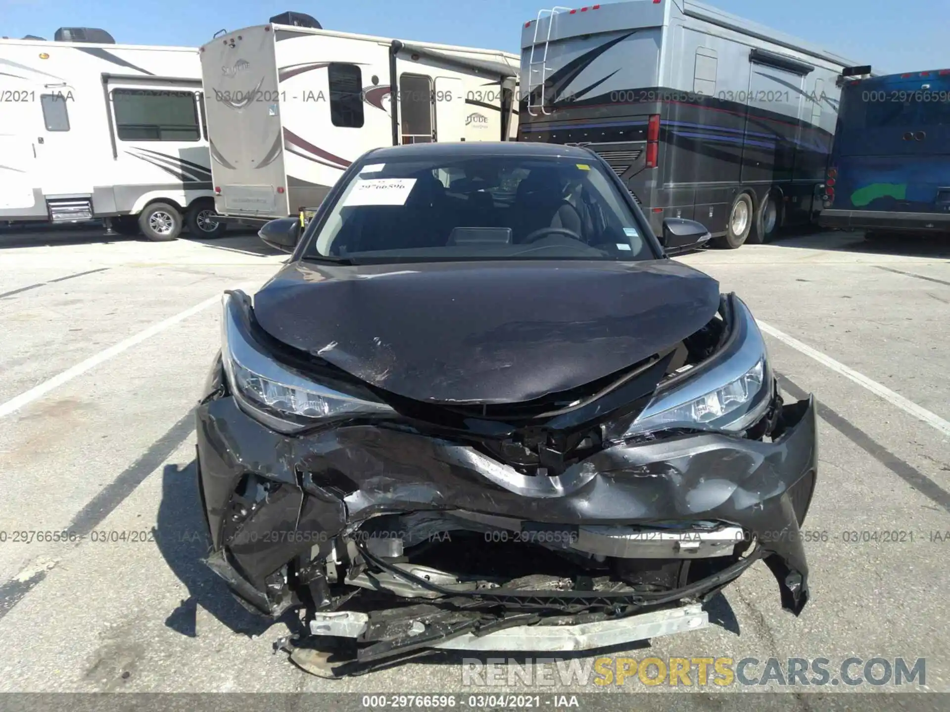 6 Photograph of a damaged car NMTKHMBX6LR118105 TOYOTA C-HR 2020