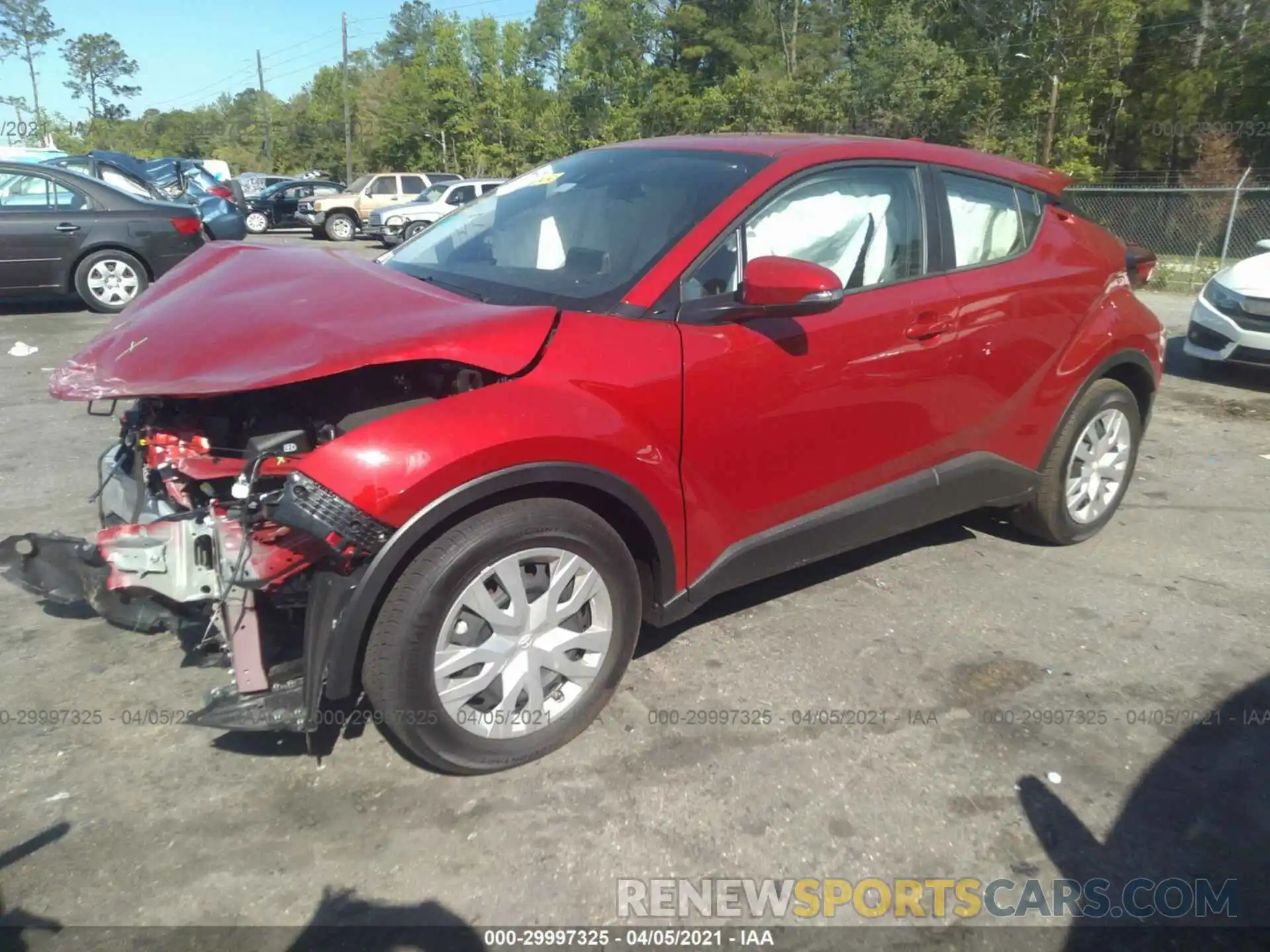 2 Photograph of a damaged car NMTKHMBX6LR118590 TOYOTA C-HR 2020