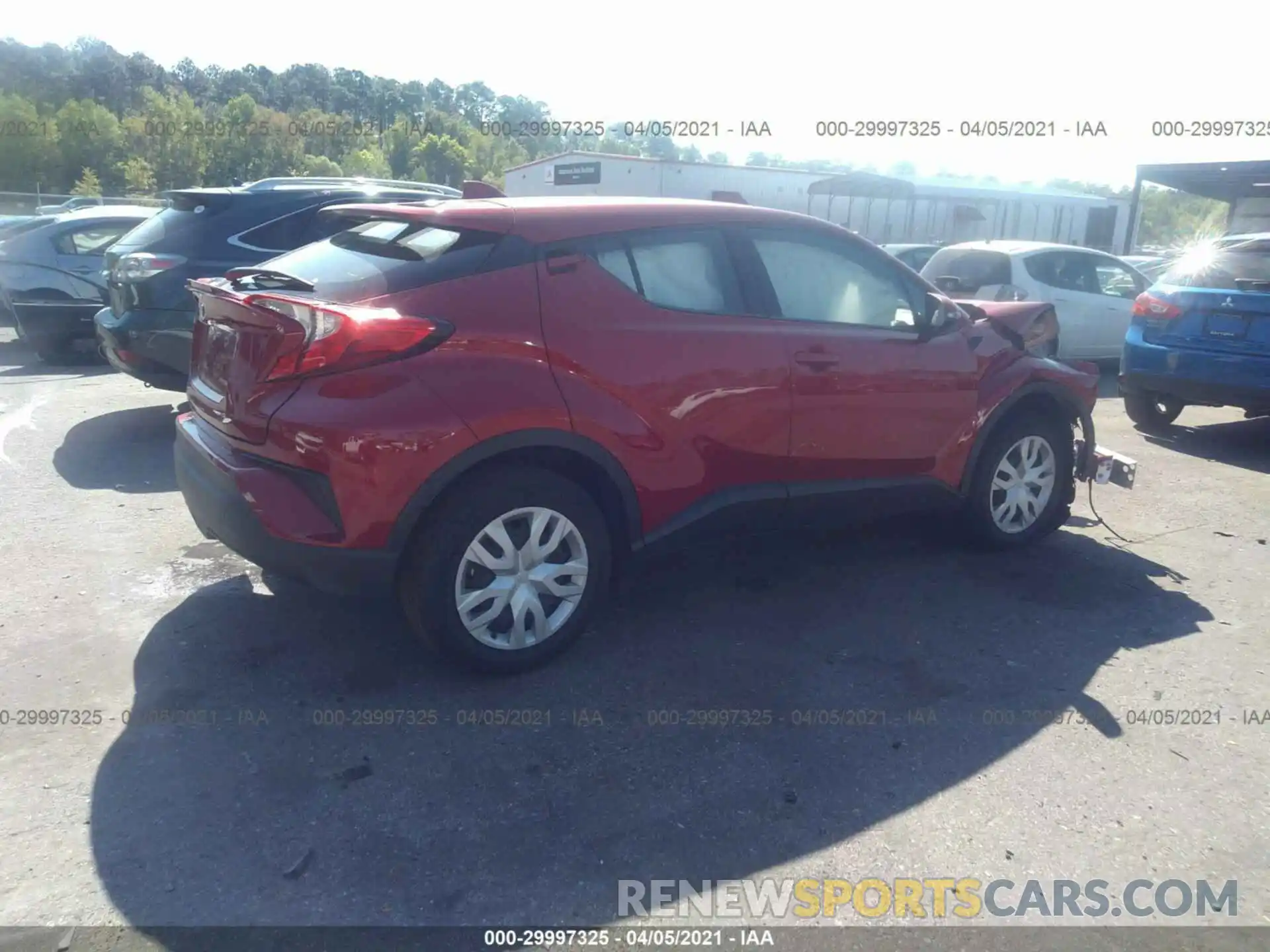 4 Photograph of a damaged car NMTKHMBX6LR118590 TOYOTA C-HR 2020