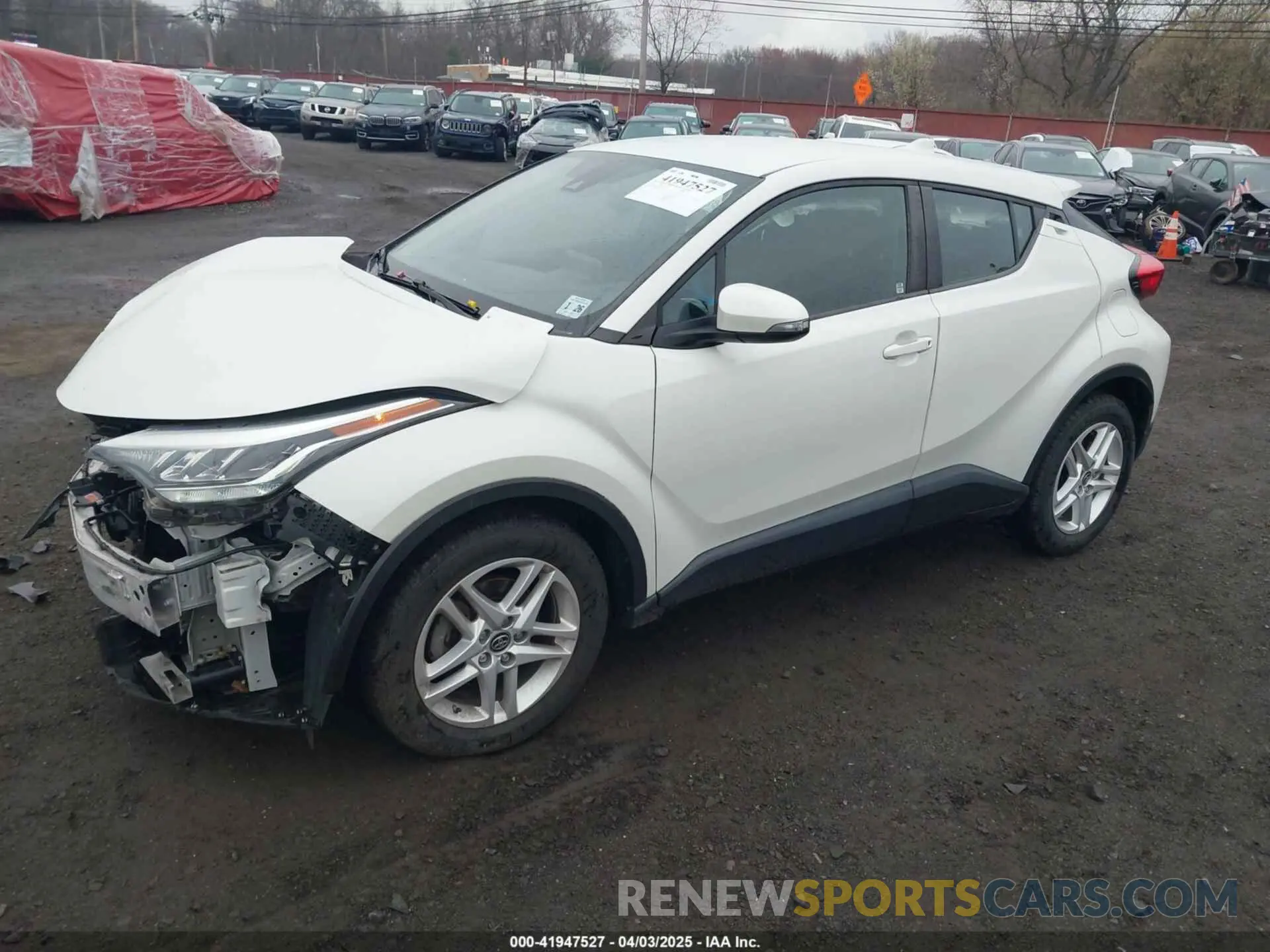 2 Photograph of a damaged car NMTKHMBX7LR118453 TOYOTA C-HR 2020