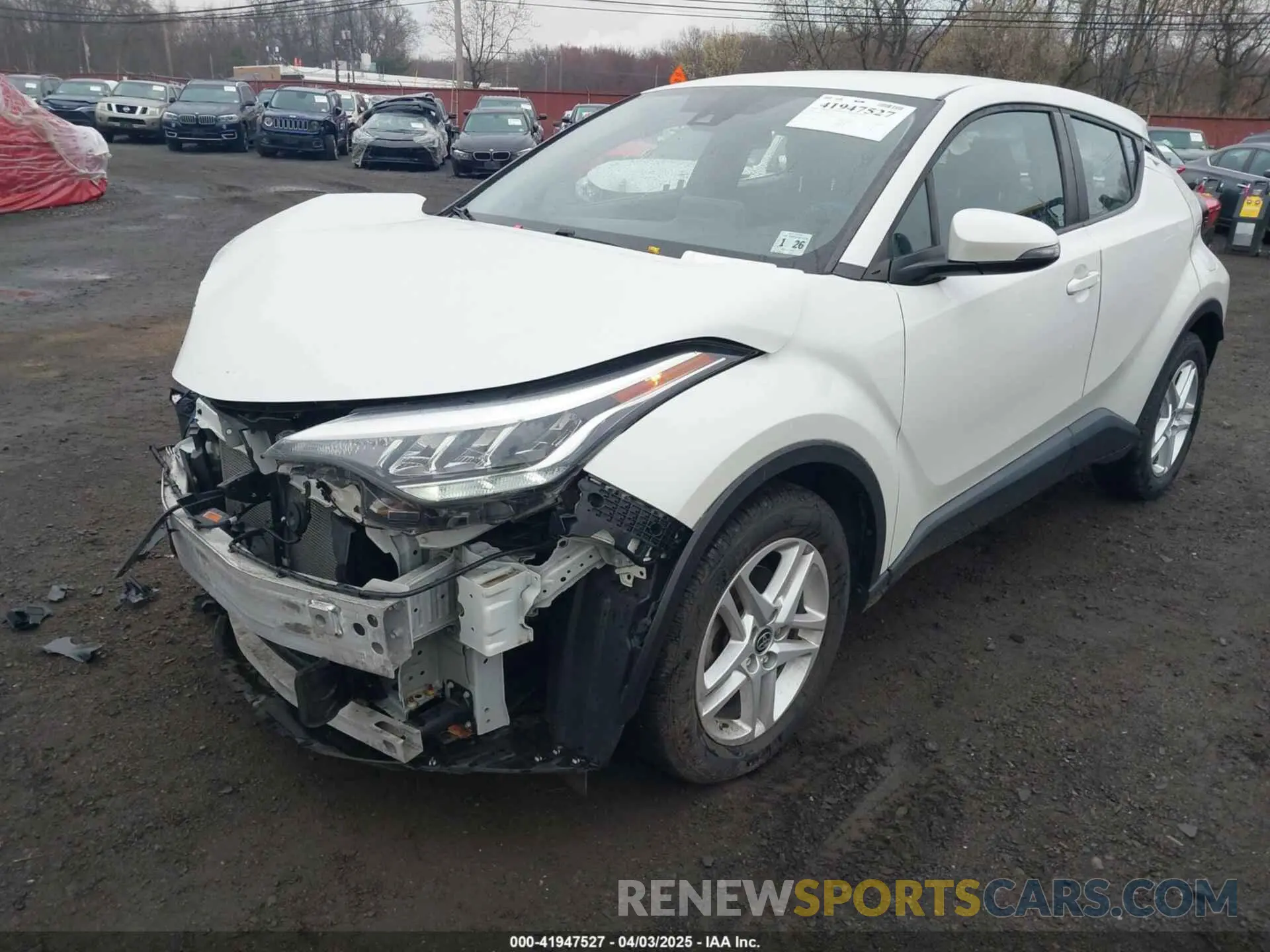 6 Photograph of a damaged car NMTKHMBX7LR118453 TOYOTA C-HR 2020