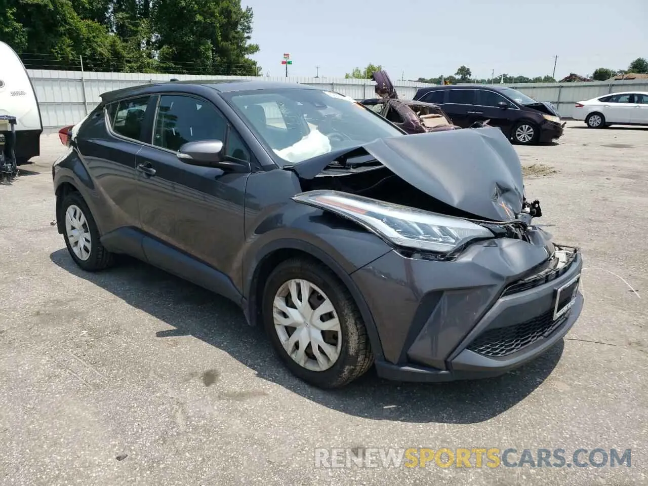 4 Photograph of a damaged car NMTKHMBX8LR103444 TOYOTA C-HR 2020