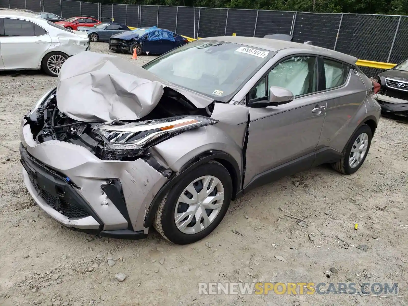 2 Photograph of a damaged car NMTKHMBX8LR103685 TOYOTA C-HR 2020