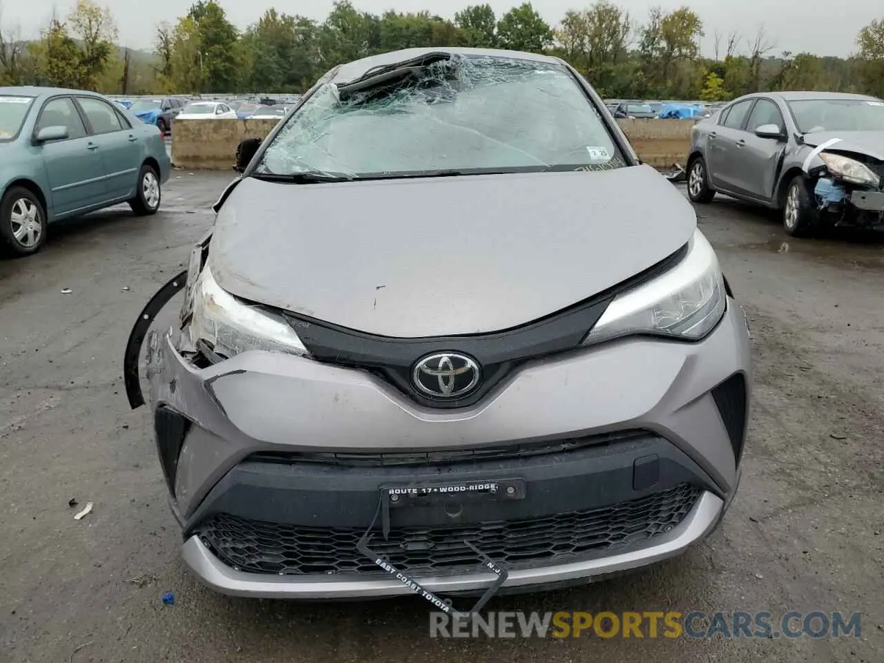 5 Photograph of a damaged car NMTKHMBX8LR103783 TOYOTA C-HR 2020