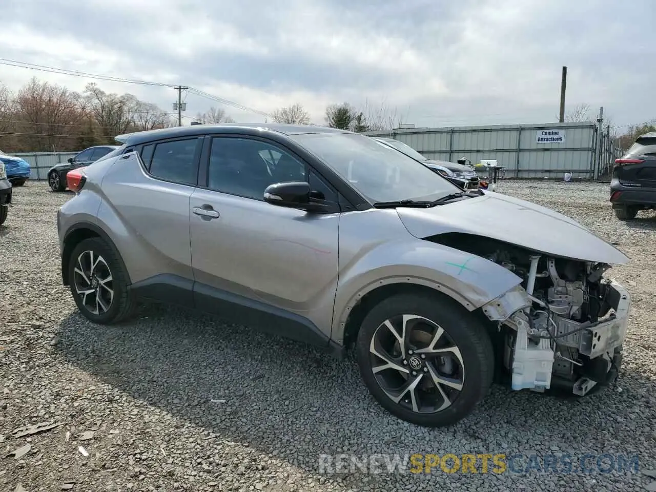 4 Photograph of a damaged car NMTKHMBX8LR108997 TOYOTA C-HR 2020