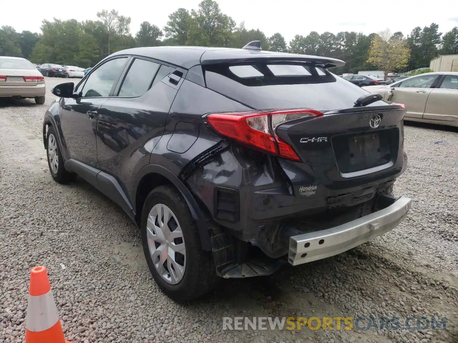 3 Photograph of a damaged car NMTKHMBX8LR110068 TOYOTA C-HR 2020