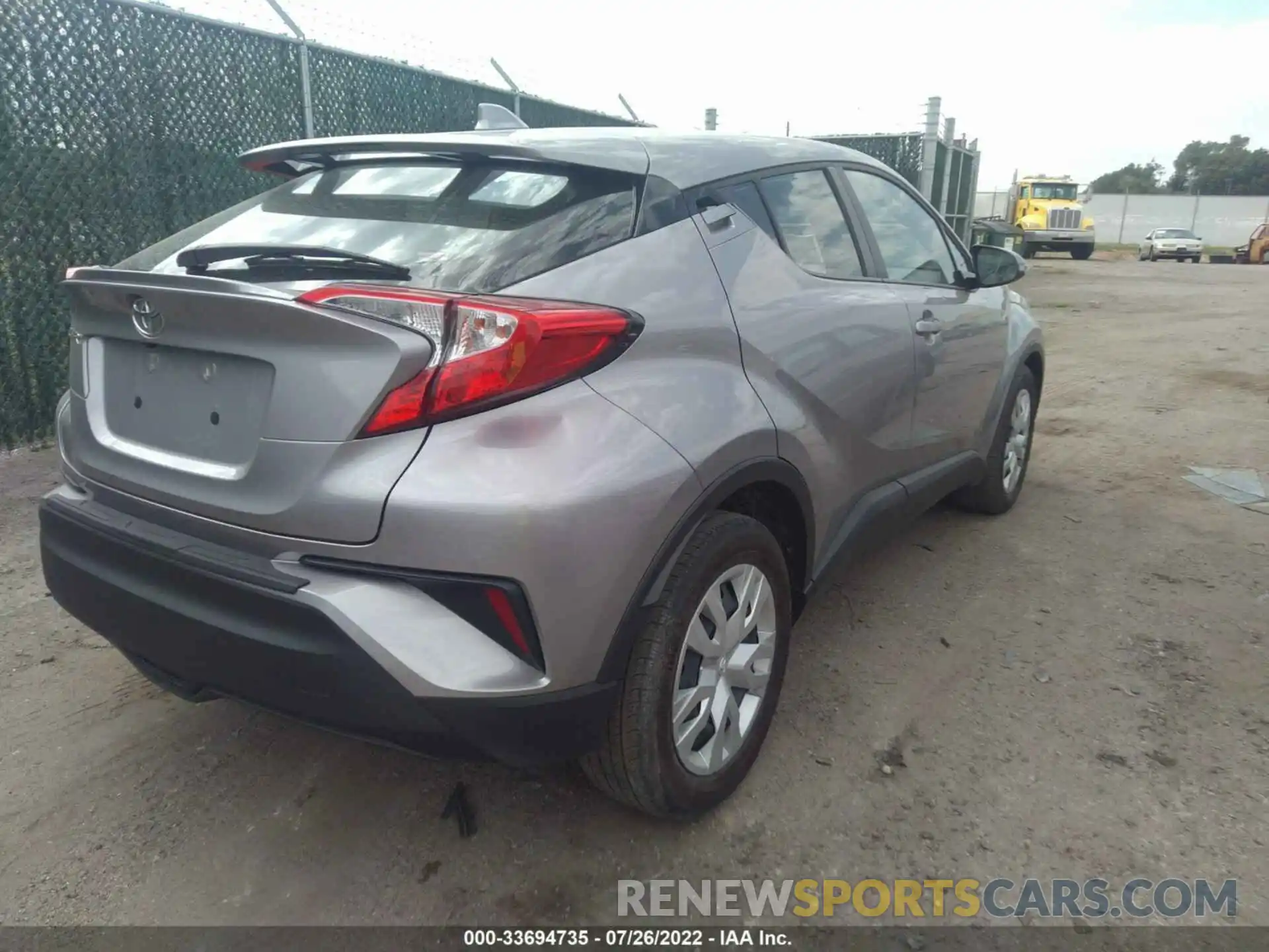 4 Photograph of a damaged car NMTKHMBX8LR116615 TOYOTA C-HR 2020