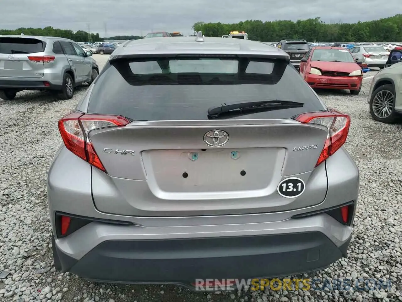 6 Photograph of a damaged car NMTKHMBX9LR102061 TOYOTA C-HR 2020