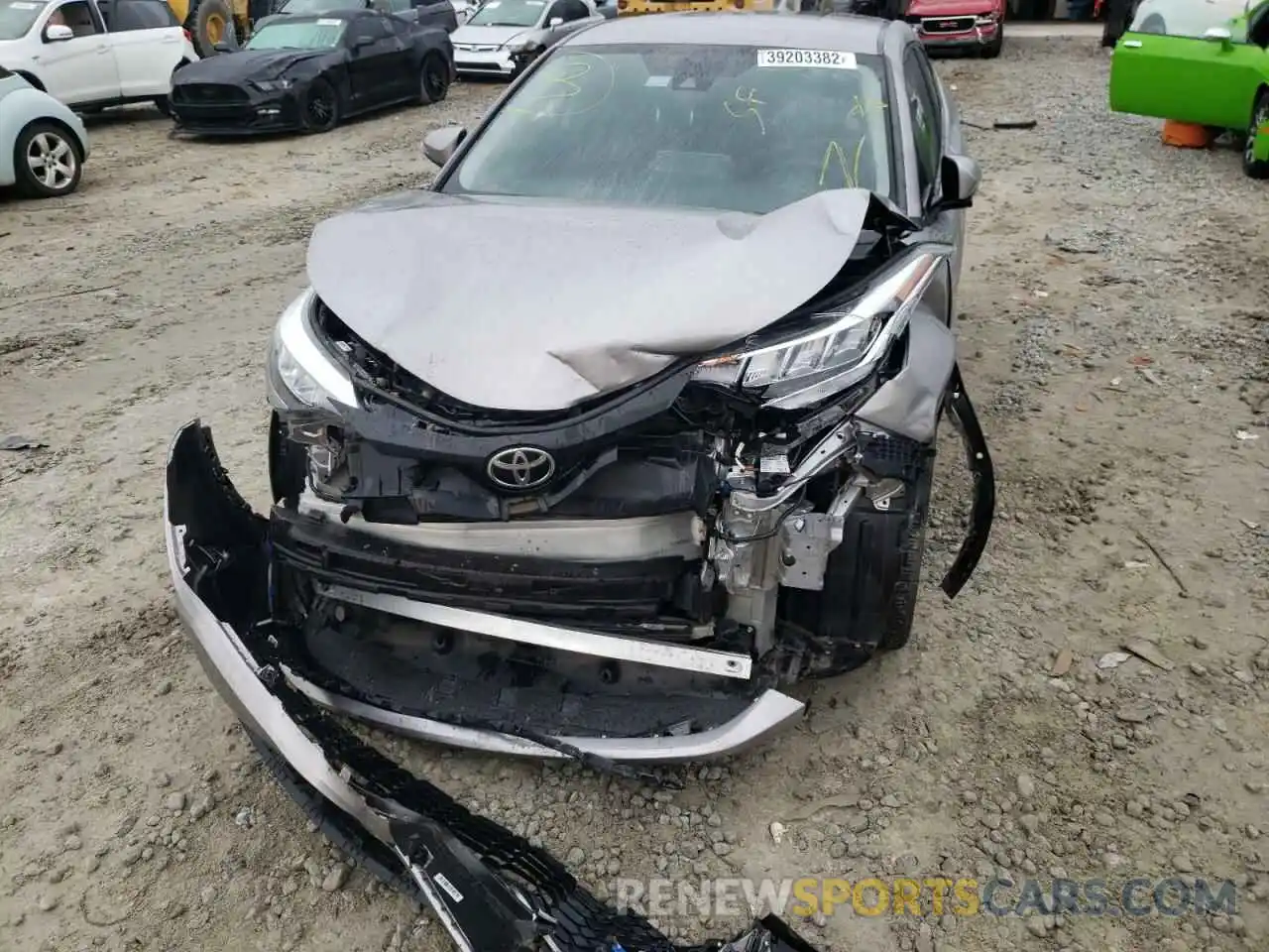 9 Photograph of a damaged car NMTKHMBX9LR106529 TOYOTA C-HR 2020