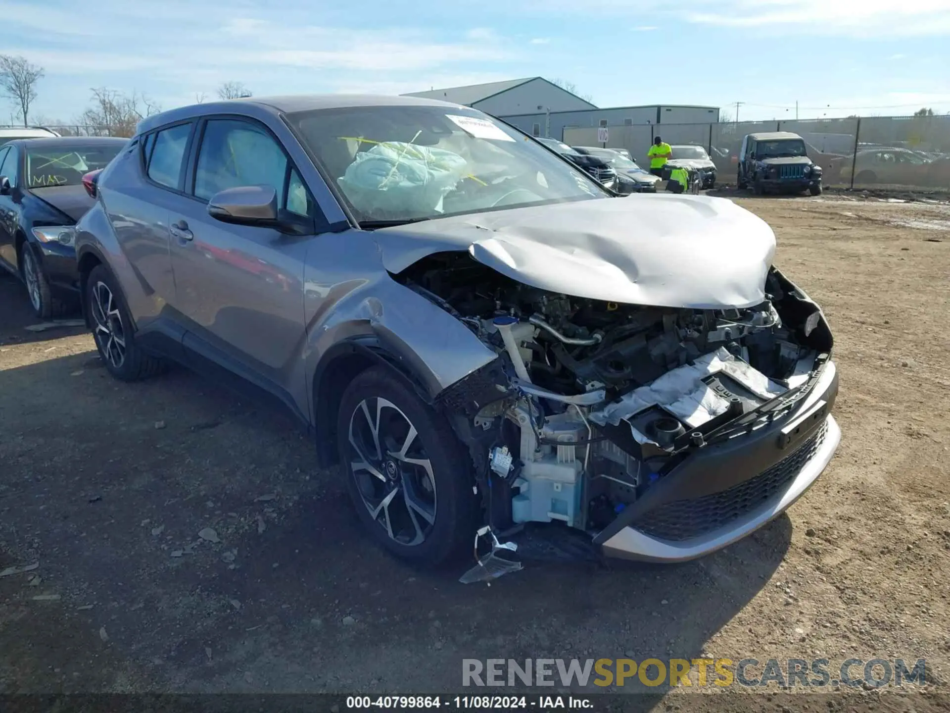 1 Photograph of a damaged car NMTKHMBX9LR108538 TOYOTA C-HR 2020