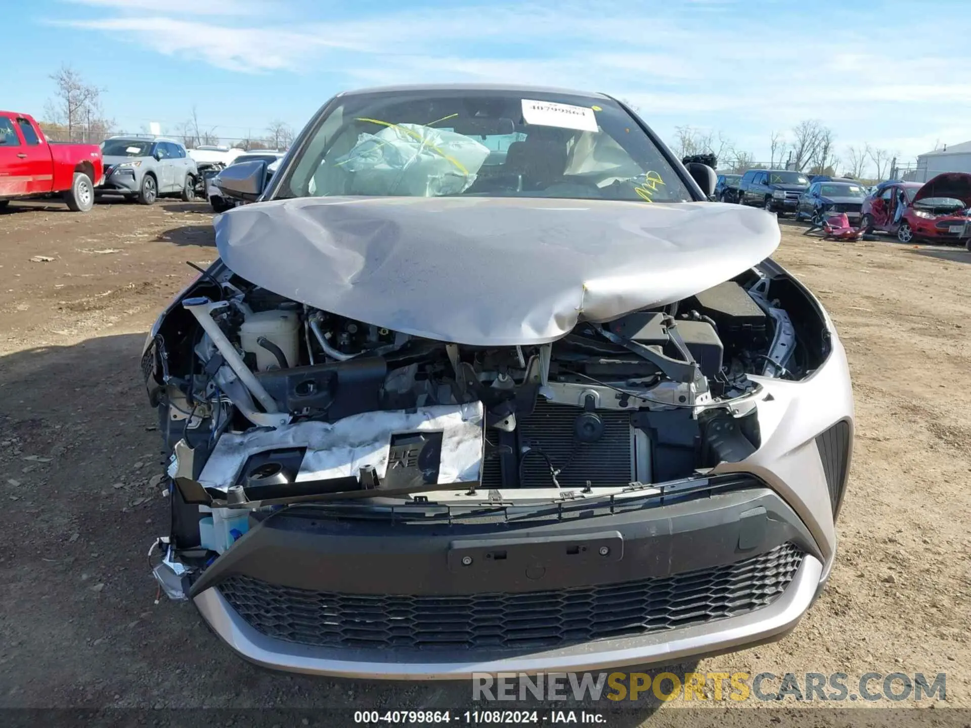 13 Photograph of a damaged car NMTKHMBX9LR108538 TOYOTA C-HR 2020