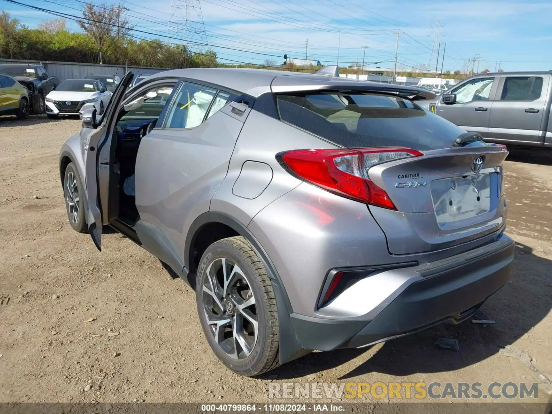 3 Photograph of a damaged car NMTKHMBX9LR108538 TOYOTA C-HR 2020