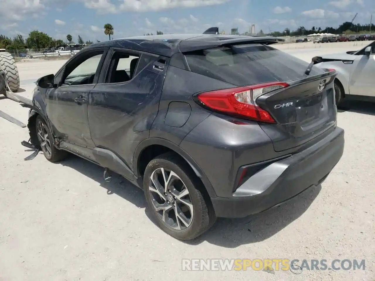 3 Photograph of a damaged car NMTKHMBX9LR111505 TOYOTA C-HR 2020