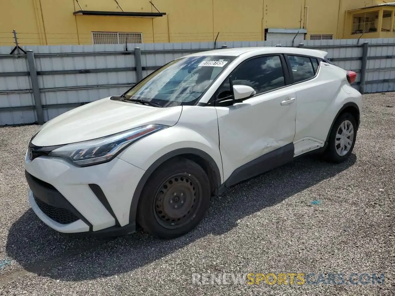 1 Photograph of a damaged car NMTKHMBX9LR111603 TOYOTA C-HR 2020