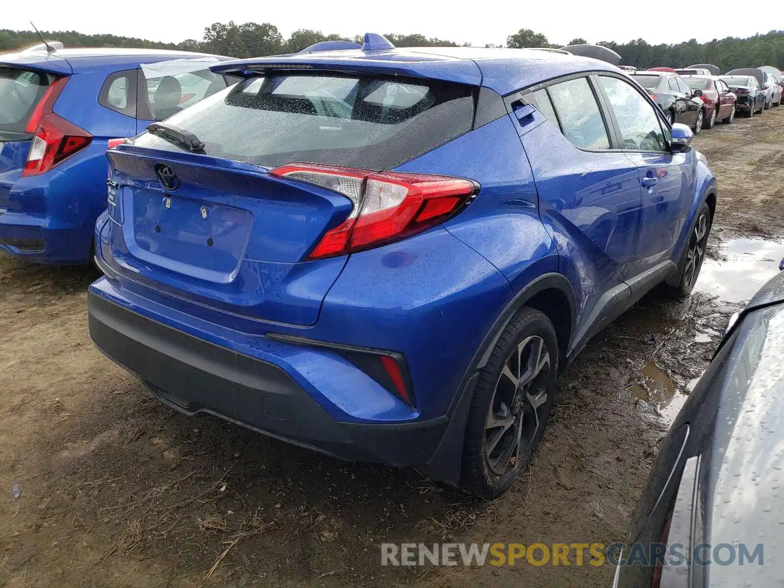 4 Photograph of a damaged car NMTKHMBX9LR115229 TOYOTA C-HR 2020