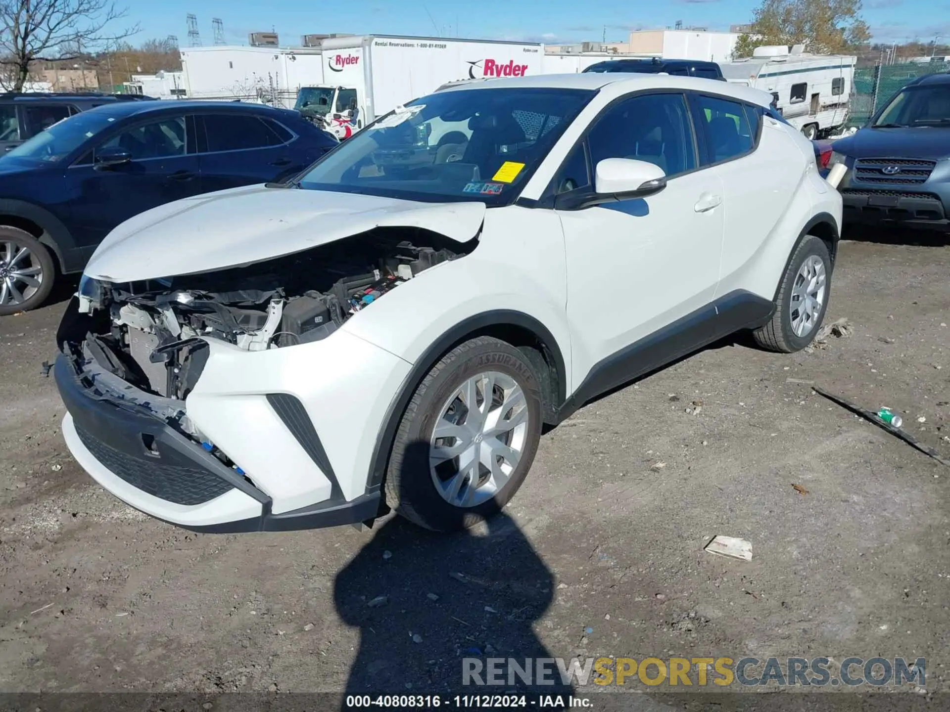 2 Photograph of a damaged car NMTKHMBX9LR115795 TOYOTA C-HR 2020