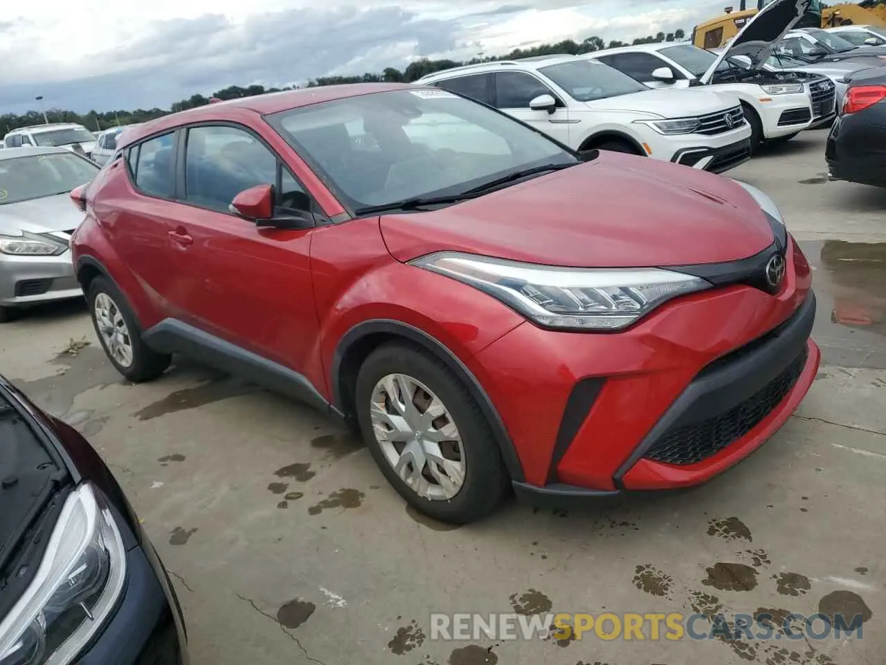 4 Photograph of a damaged car NMTKHMBXXLR104322 TOYOTA C-HR 2020