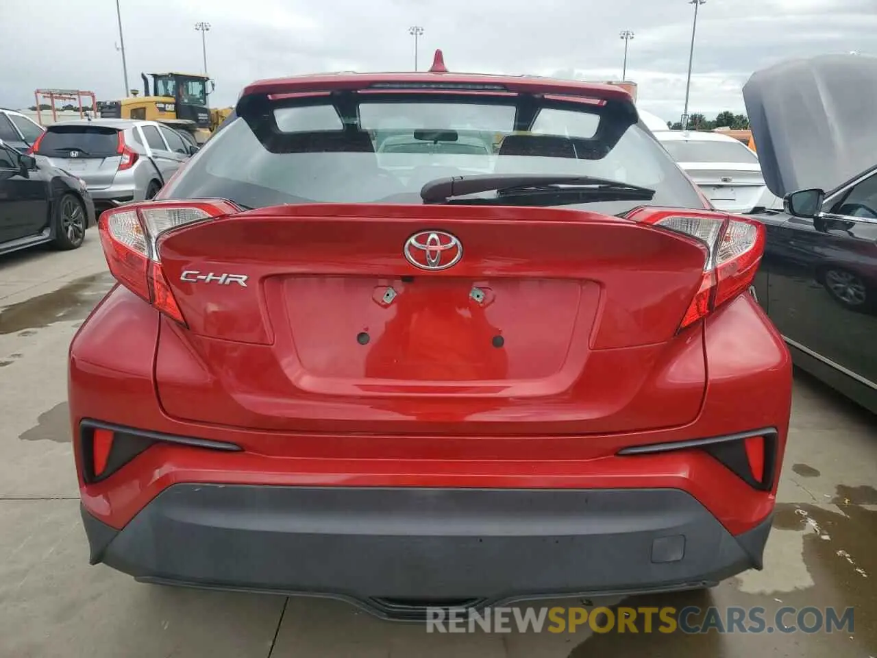 6 Photograph of a damaged car NMTKHMBXXLR104322 TOYOTA C-HR 2020
