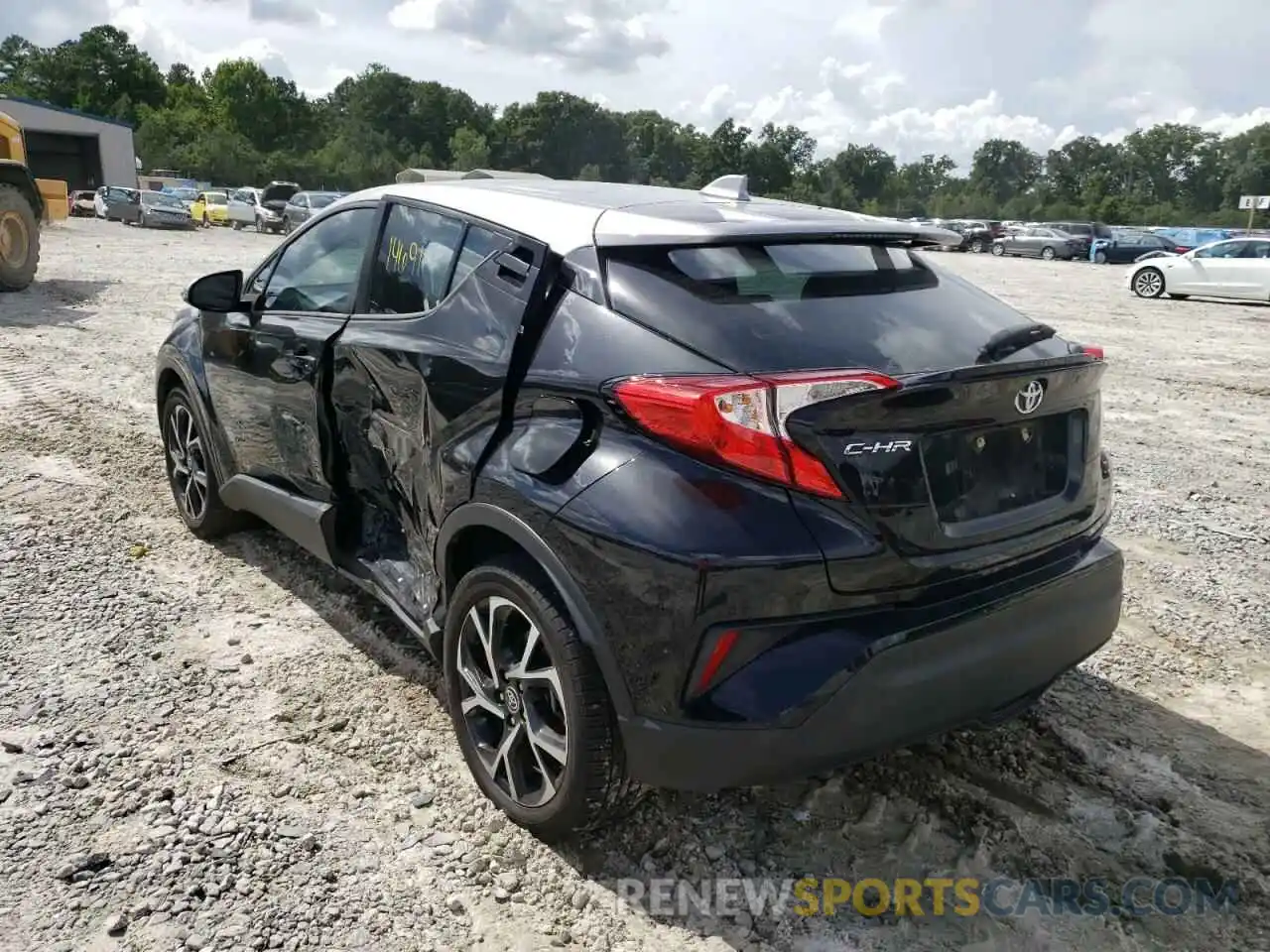 3 Photograph of a damaged car NMTKHMBXXLR109648 TOYOTA C-HR 2020