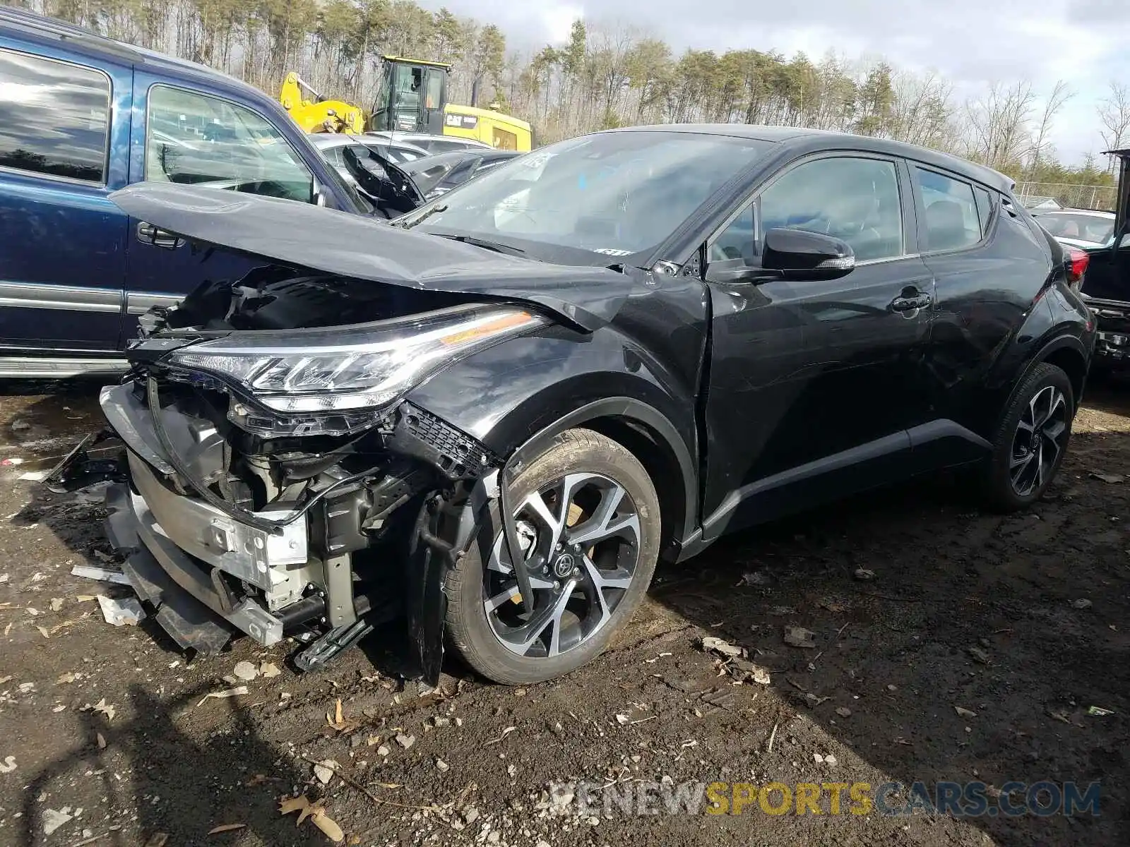 2 Photograph of a damaged car NMTKHMBXXLR112095 TOYOTA C-HR 2020