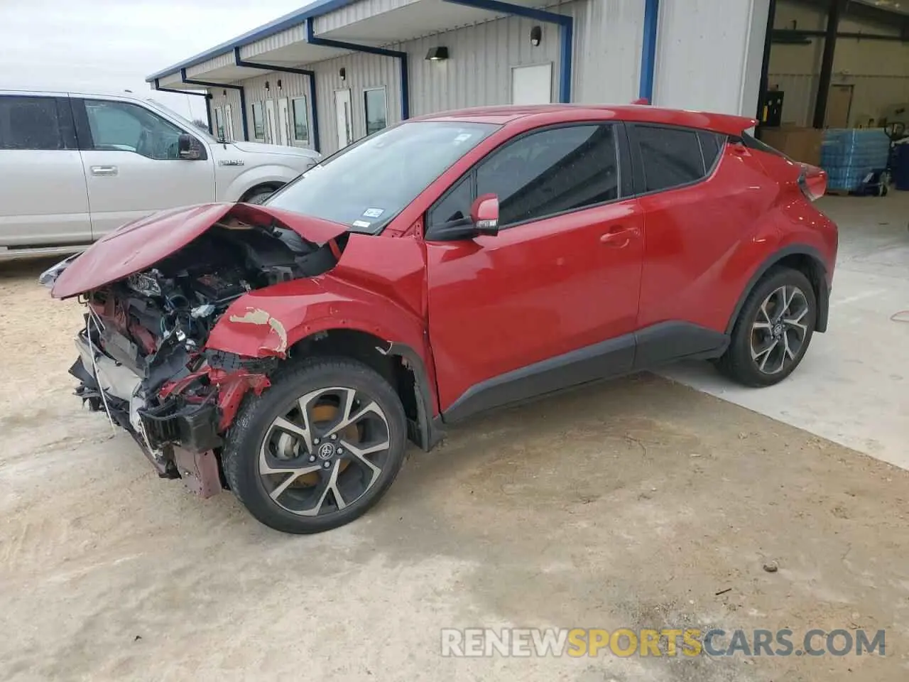 1 Photograph of a damaged car JTNKHMBX0M1098199 TOYOTA C-HR 2021
