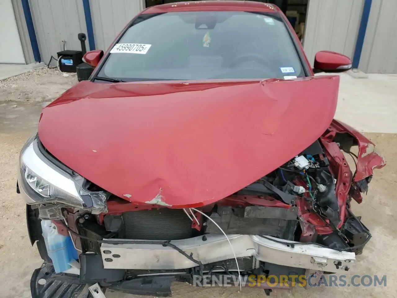 13 Photograph of a damaged car JTNKHMBX0M1098199 TOYOTA C-HR 2021