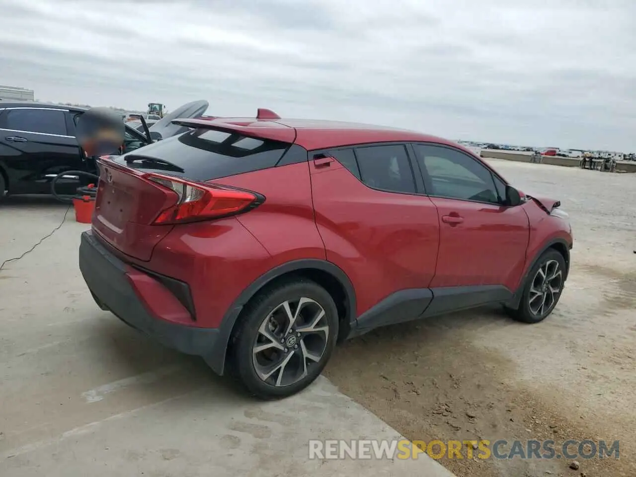 3 Photograph of a damaged car JTNKHMBX0M1098199 TOYOTA C-HR 2021