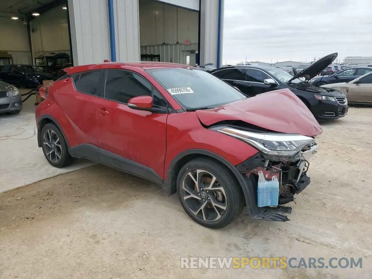 4 Photograph of a damaged car JTNKHMBX0M1098199 TOYOTA C-HR 2021