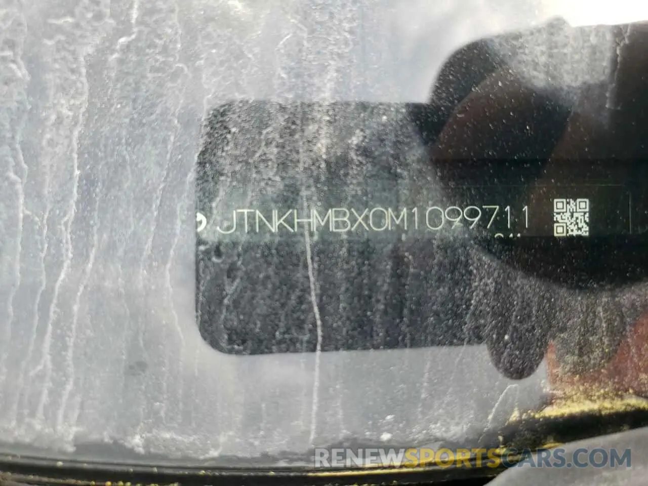 12 Photograph of a damaged car JTNKHMBX0M1099711 TOYOTA C-HR 2021