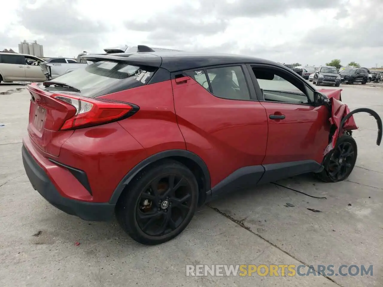 3 Photograph of a damaged car JTNKHMBX0M1099711 TOYOTA C-HR 2021