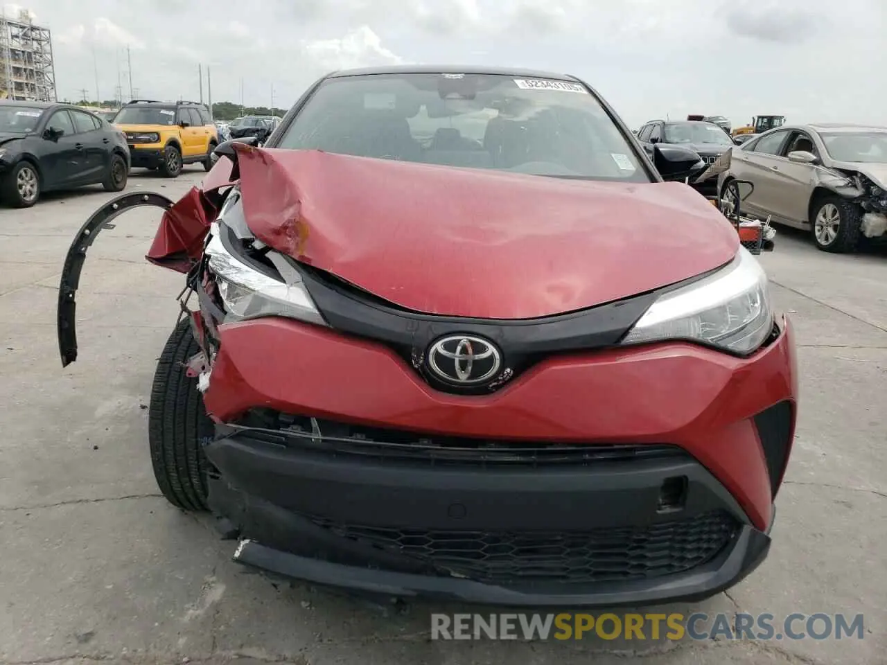 5 Photograph of a damaged car JTNKHMBX0M1099711 TOYOTA C-HR 2021