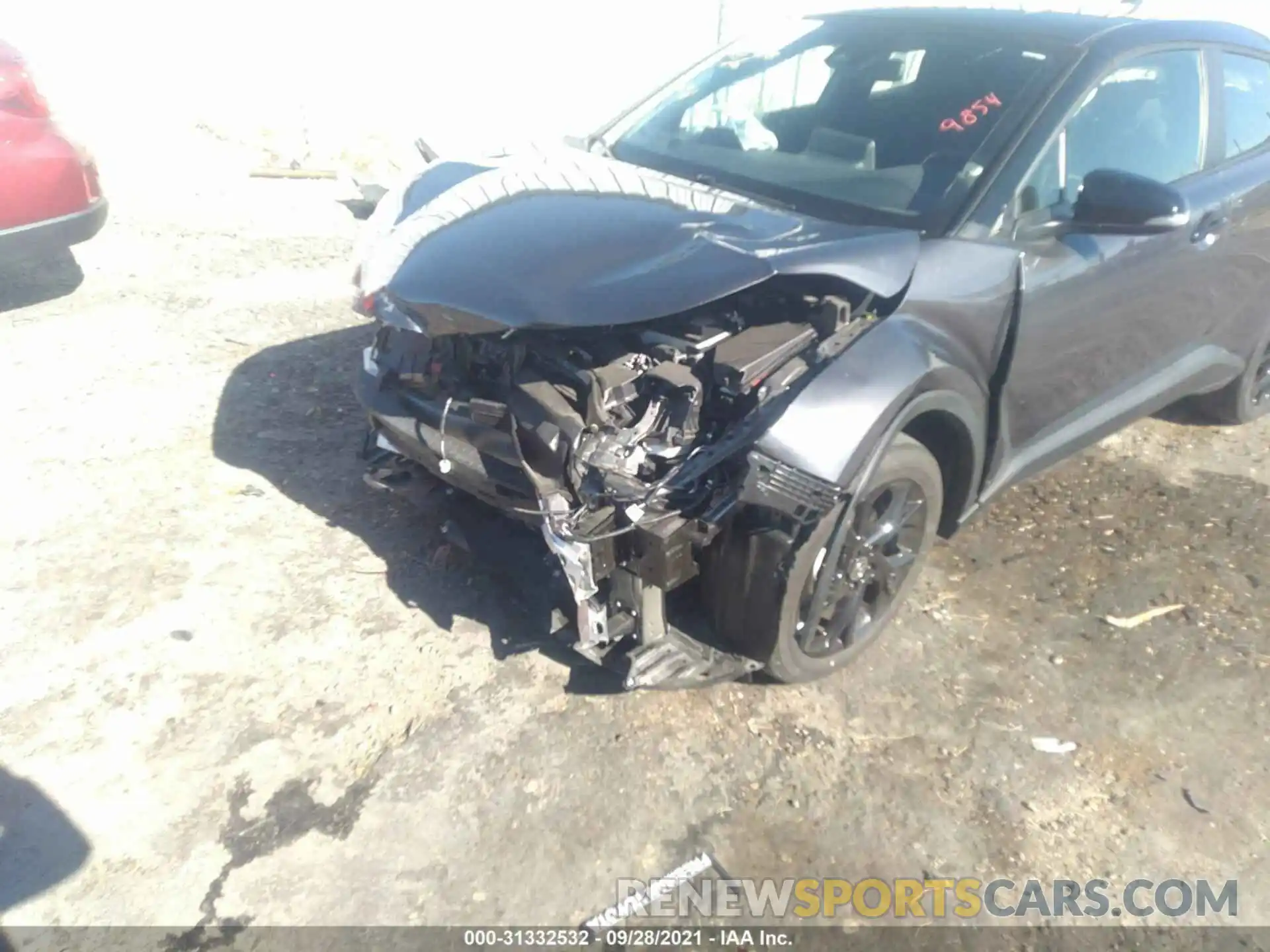 6 Photograph of a damaged car JTNKHMBX0M1099854 TOYOTA C-HR 2021