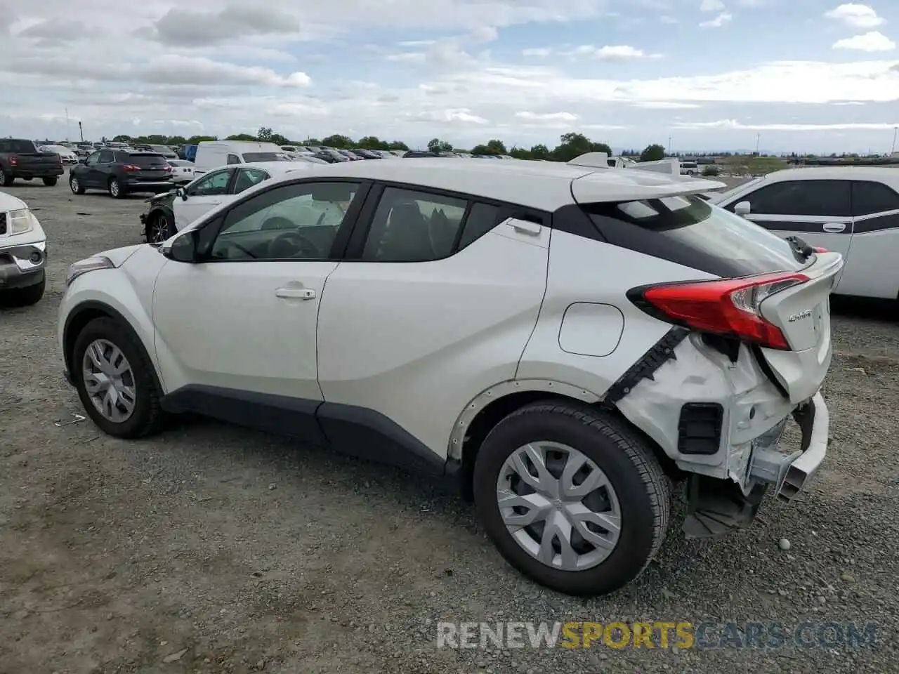 2 Photograph of a damaged car JTNKHMBX0M1106074 TOYOTA C-HR 2021