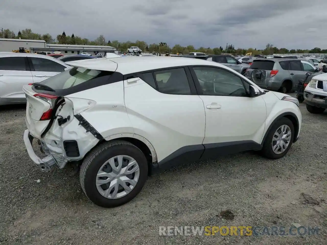 3 Photograph of a damaged car JTNKHMBX0M1106074 TOYOTA C-HR 2021