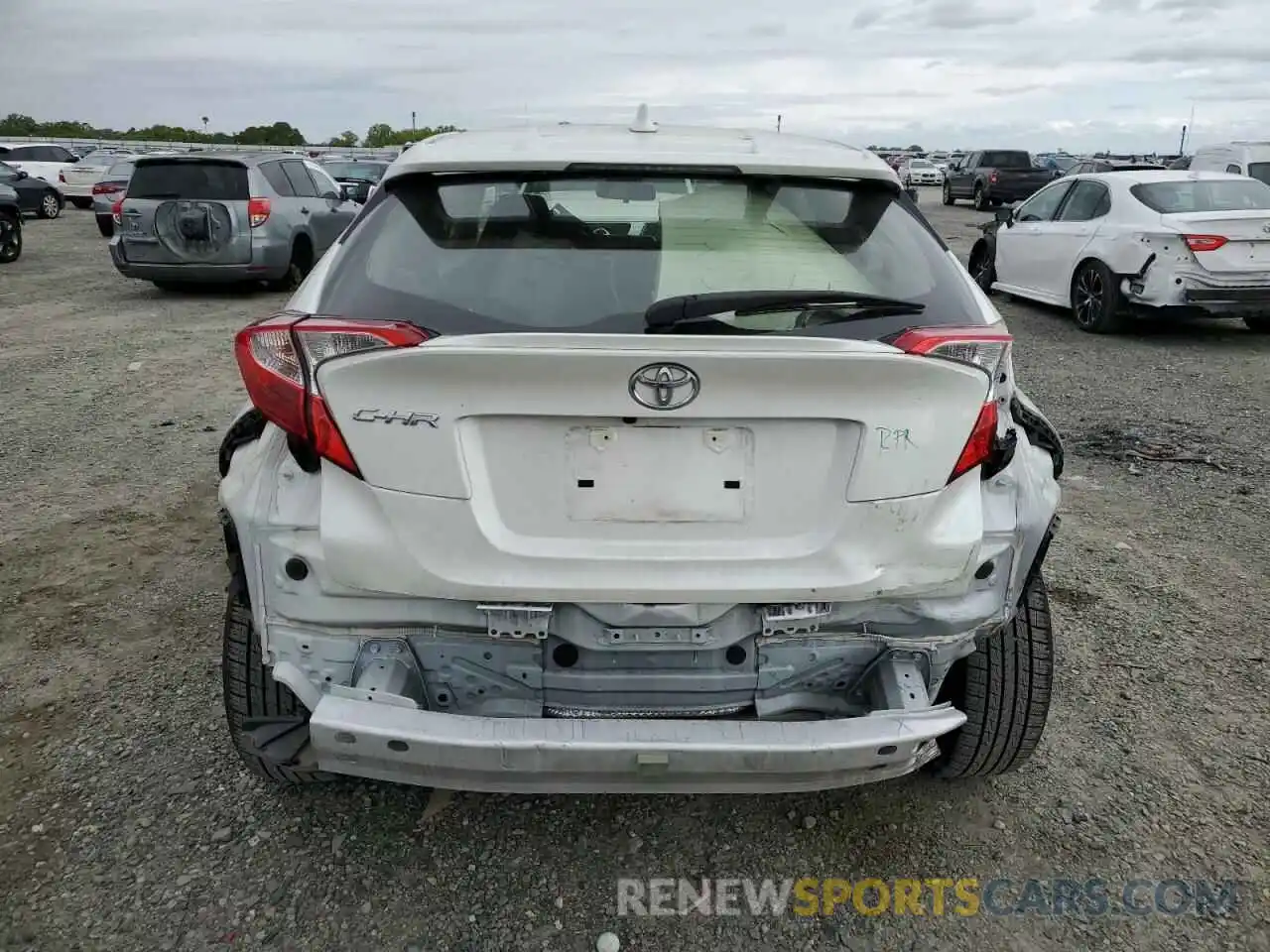 6 Photograph of a damaged car JTNKHMBX0M1106074 TOYOTA C-HR 2021