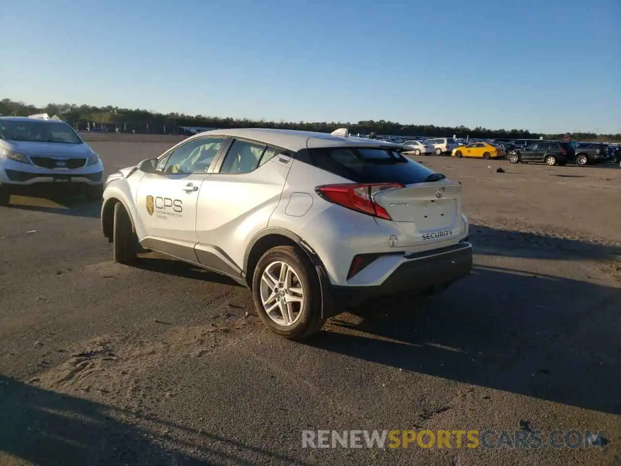 3 Photograph of a damaged car JTNKHMBX0M1108181 TOYOTA C-HR 2021