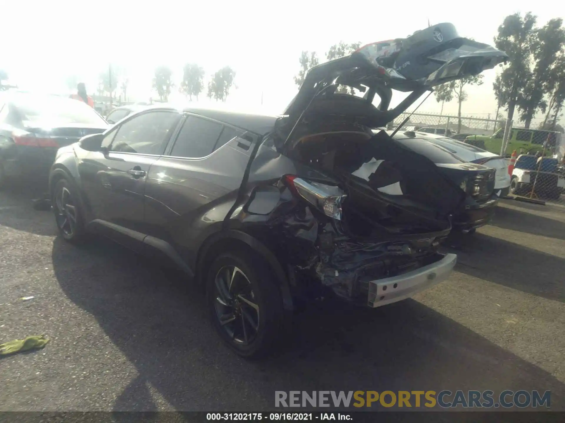 3 Photograph of a damaged car JTNKHMBX0M1108469 TOYOTA C-HR 2021