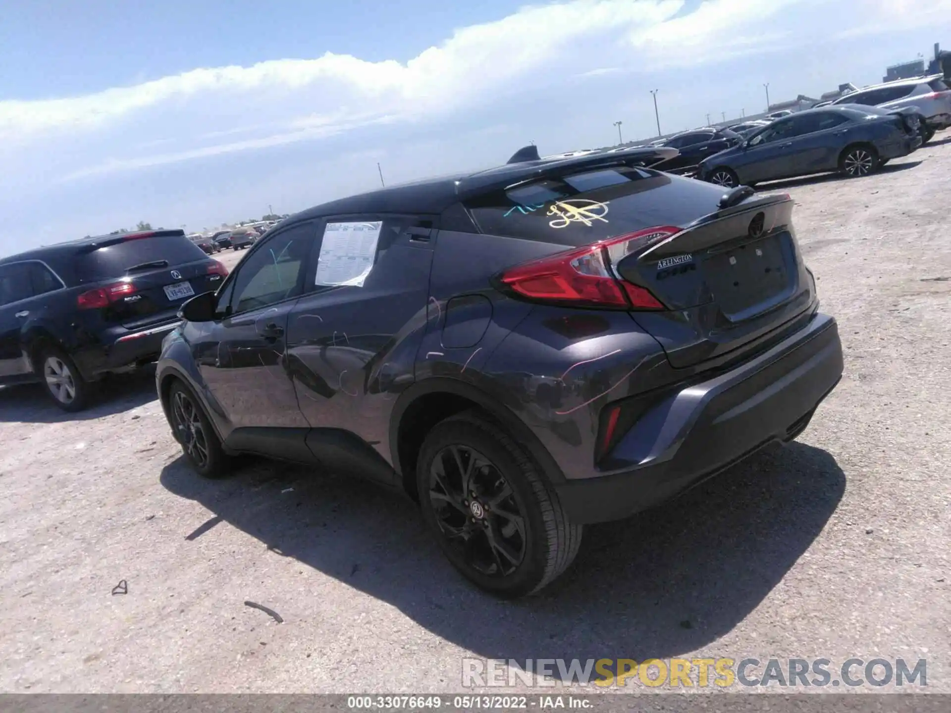 3 Photograph of a damaged car JTNKHMBX0M1108570 TOYOTA C-HR 2021