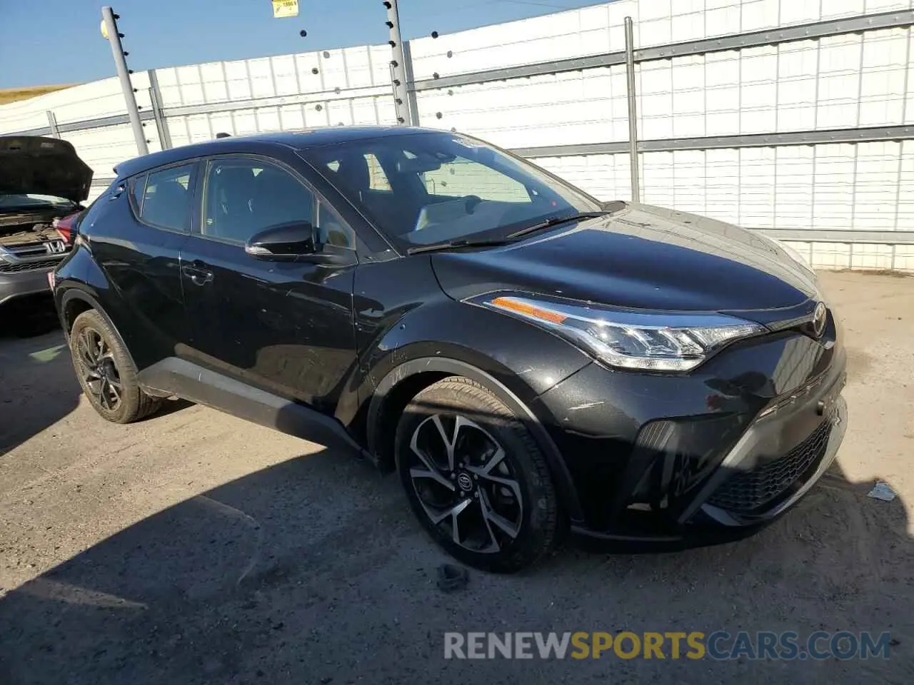 4 Photograph of a damaged car JTNKHMBX0M1112764 TOYOTA C-HR 2021