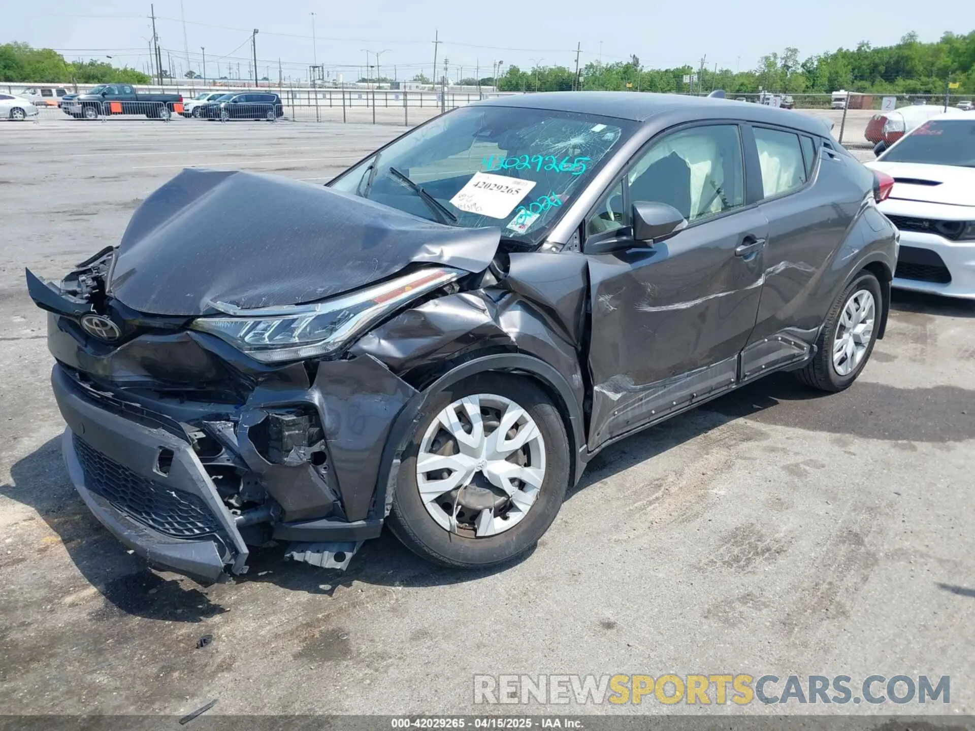 14 Photograph of a damaged car JTNKHMBX0M1115308 TOYOTA C-HR 2021
