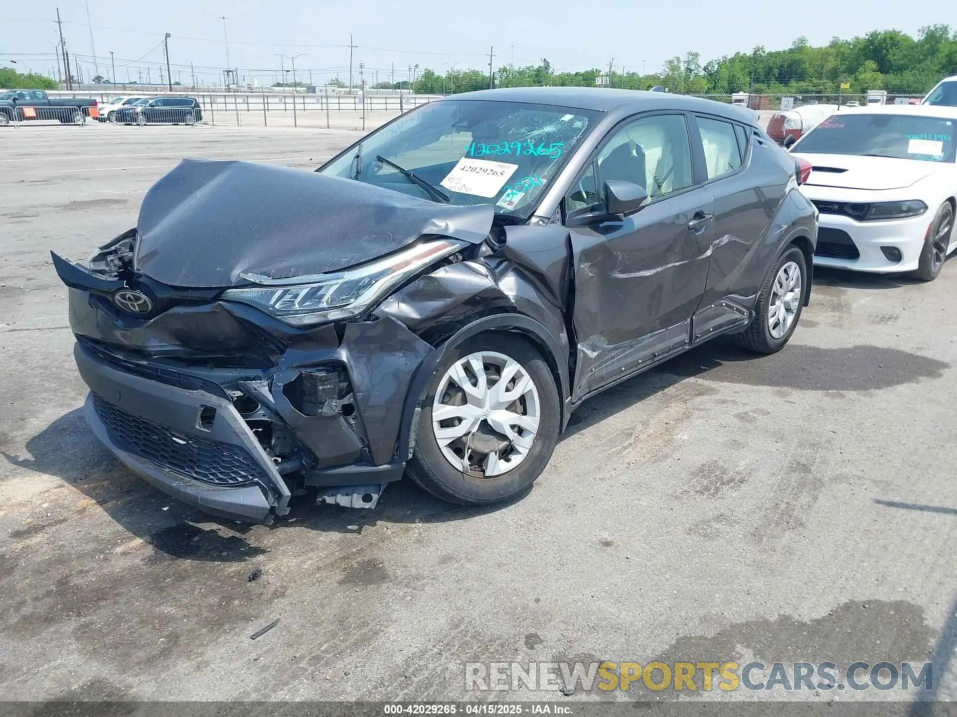 2 Photograph of a damaged car JTNKHMBX0M1115308 TOYOTA C-HR 2021