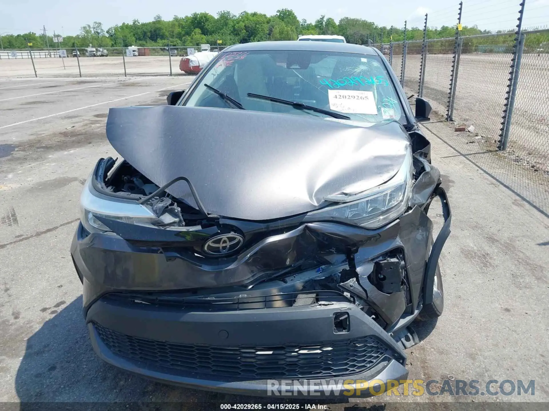 6 Photograph of a damaged car JTNKHMBX0M1115308 TOYOTA C-HR 2021
