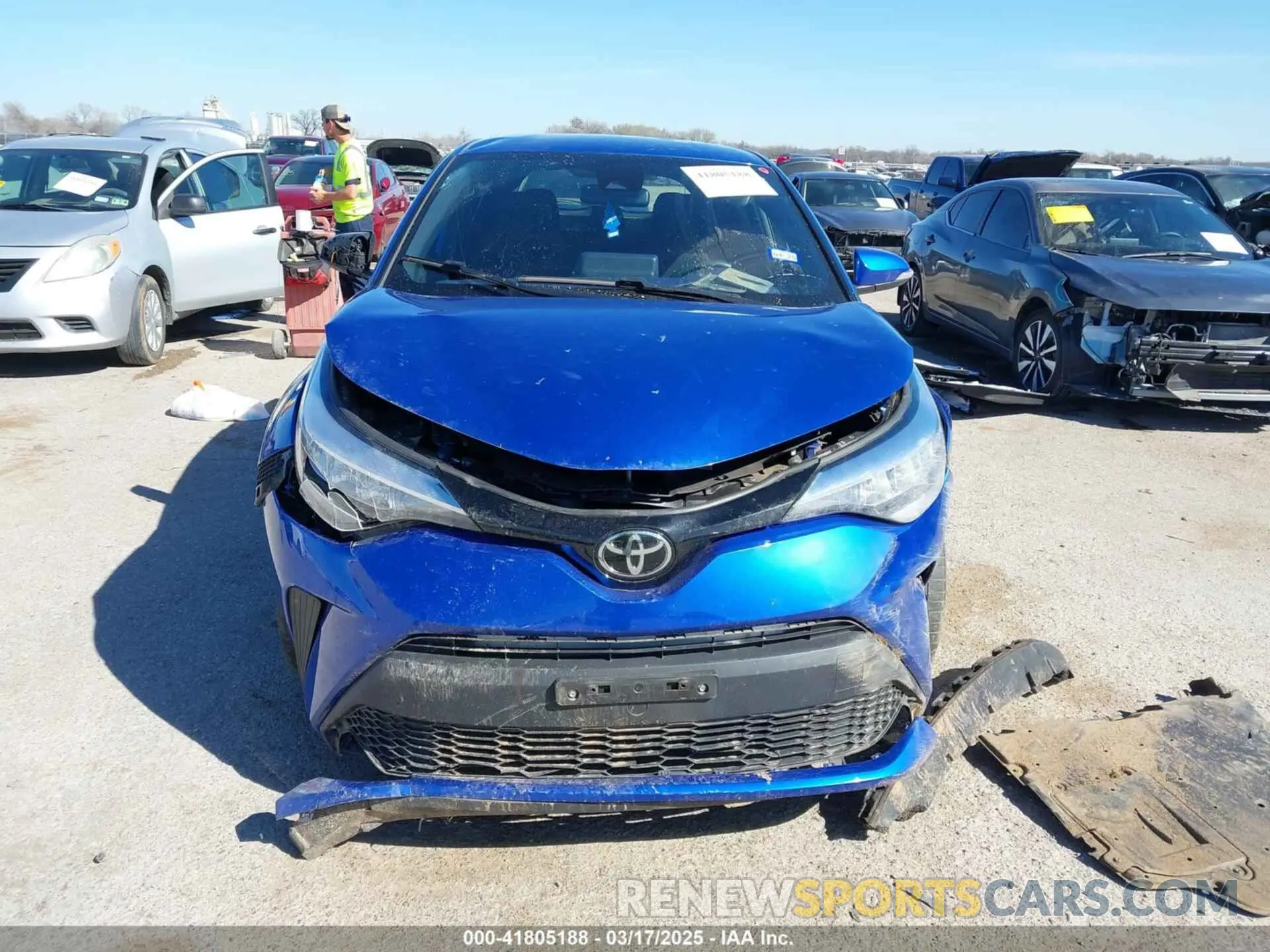 12 Photograph of a damaged car JTNKHMBX0M1118192 TOYOTA C-HR 2021