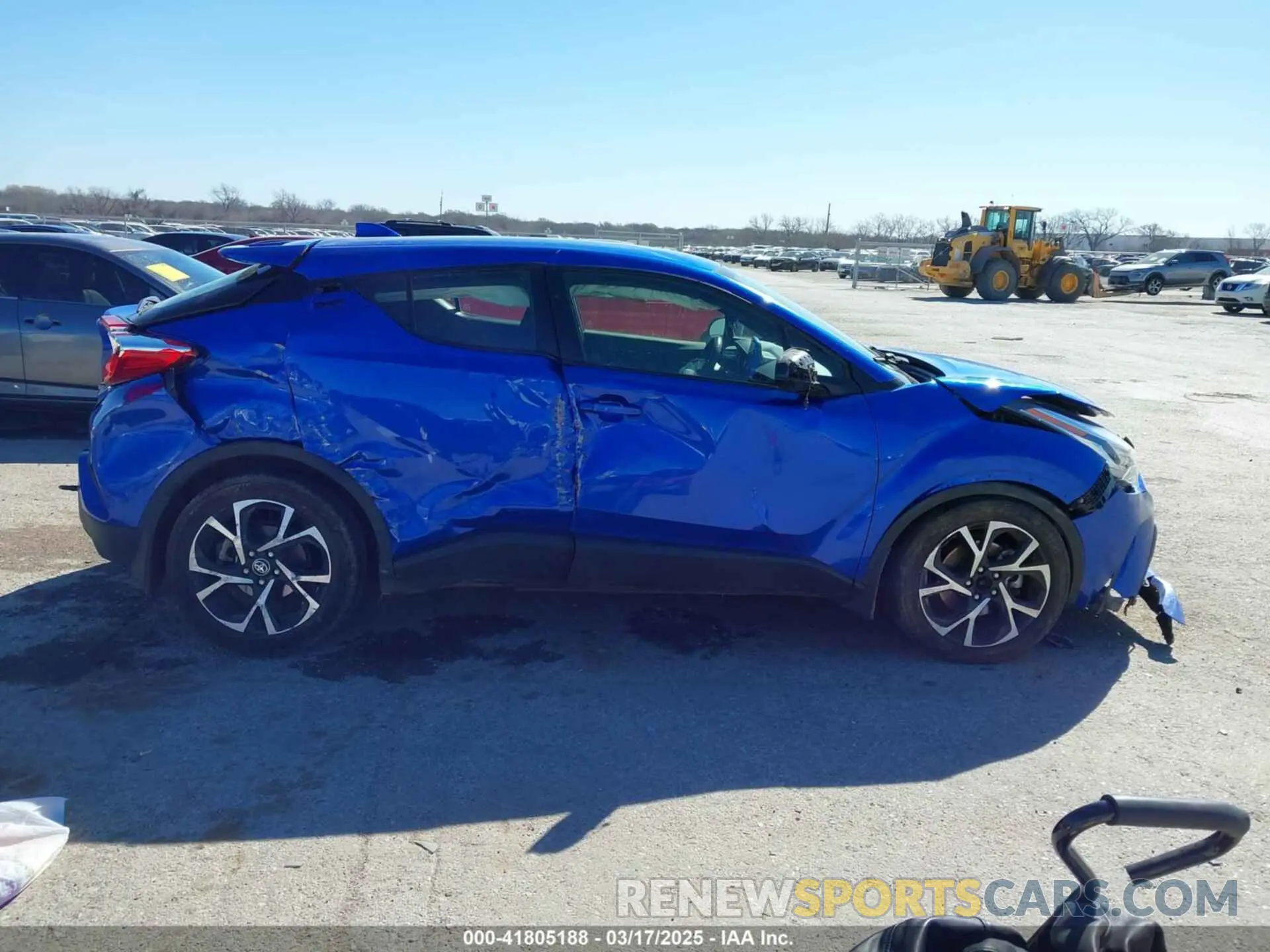 13 Photograph of a damaged car JTNKHMBX0M1118192 TOYOTA C-HR 2021