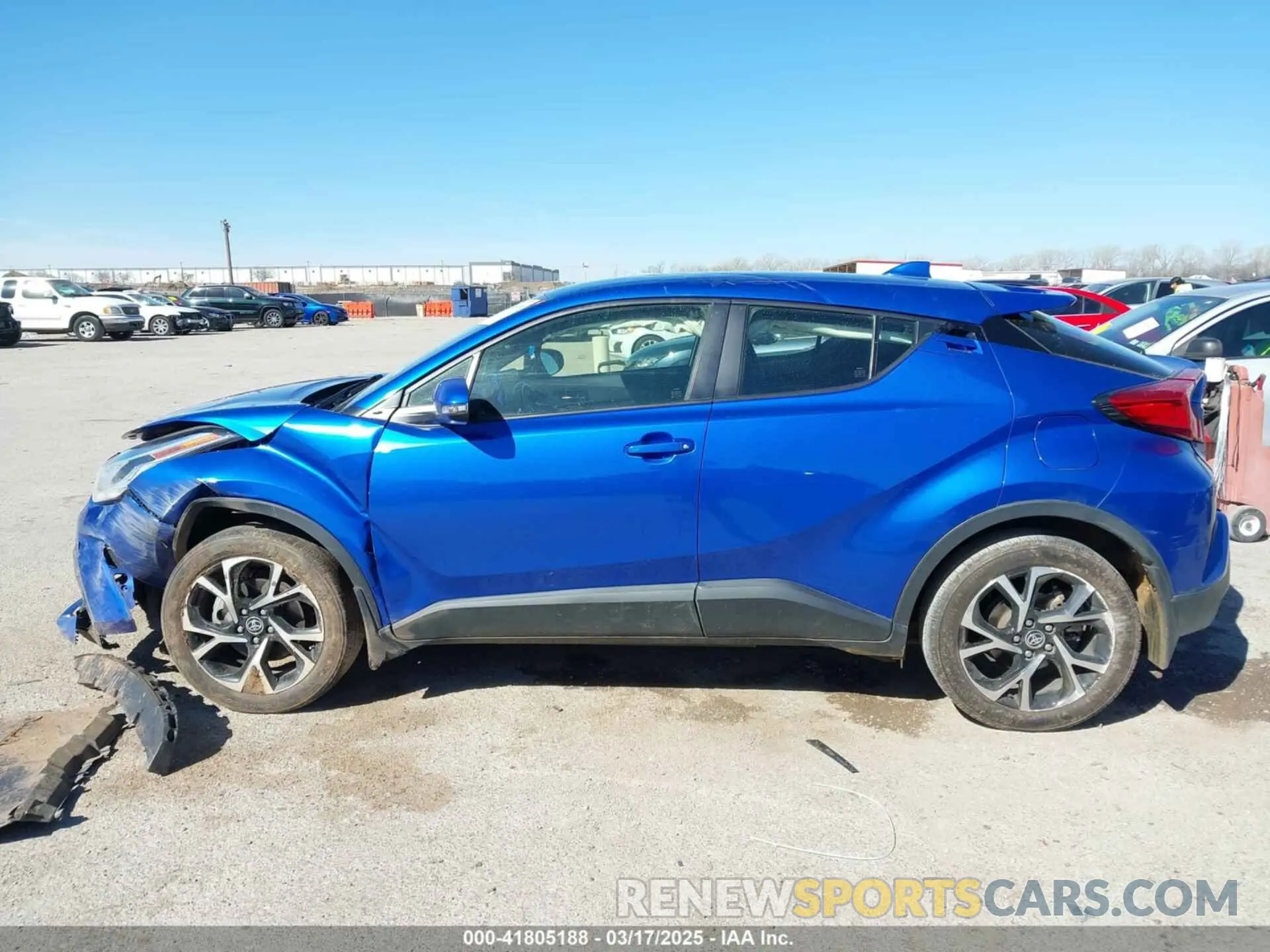 14 Photograph of a damaged car JTNKHMBX0M1118192 TOYOTA C-HR 2021