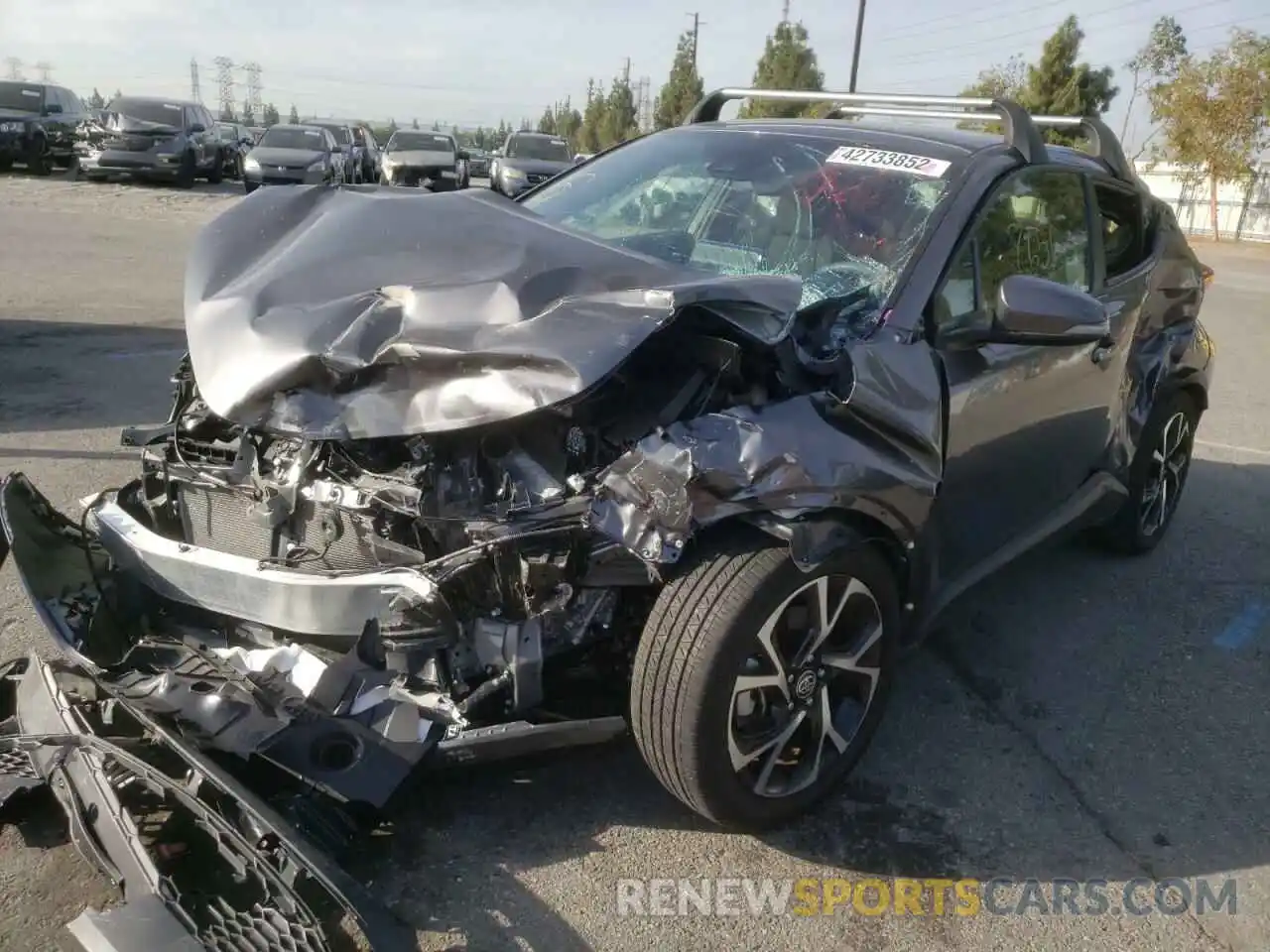 2 Photograph of a damaged car JTNKHMBX0M1118404 TOYOTA C-HR 2021