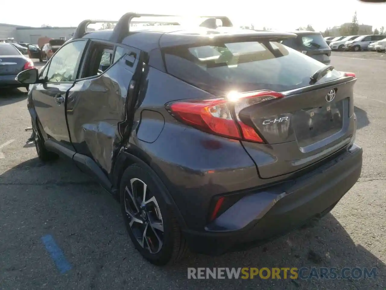 3 Photograph of a damaged car JTNKHMBX0M1118404 TOYOTA C-HR 2021